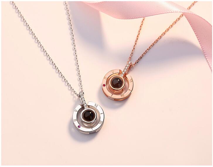 Buy Rose Gold & Black Necklaces & Pendants for Women by Yellow Chimes  Online | Ajio.com