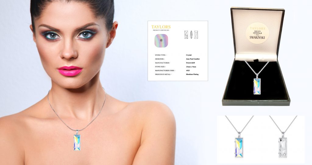 Swarovski by Jean Paul Gaultier Crystal Pendant – T a y l o r s